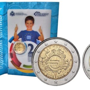 2€ San marino 2012 TYE v kartici