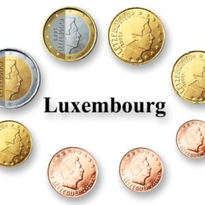 kompletni set Luksemburg 2012 1cent.-2eur