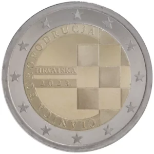 2€ kovanec Hrvaška