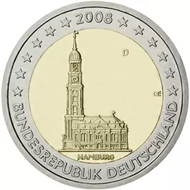 2€ Nemcija 2008 F