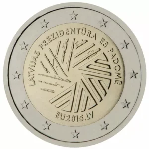 2€ Latvija 2015