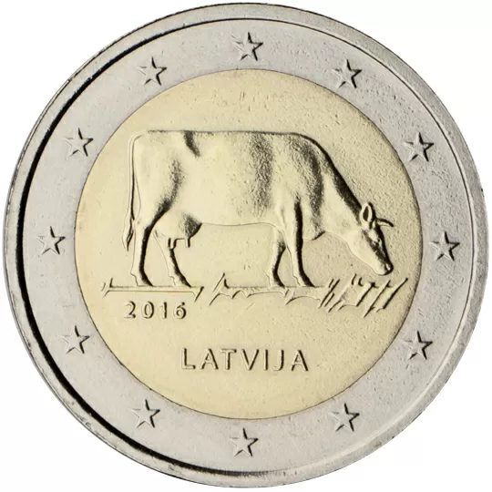 2€ Latvija 2016