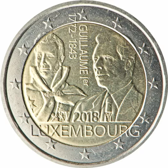 2€ Luksemburg 2018