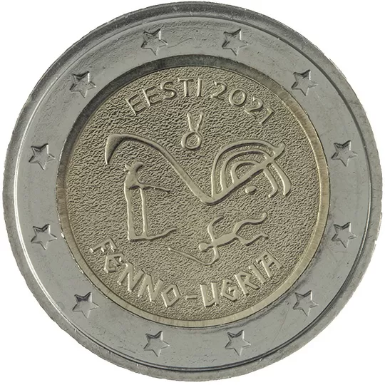 2€ Estonija 2021