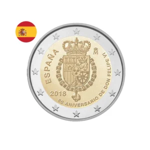 2€ kovanec Španija 2018