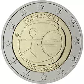 2€ Slovaška 2009 EMU