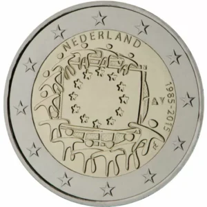 2€ Nizozemska zastava 2015