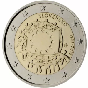 2€ slovaška 2015 TYE