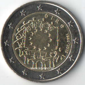 2€ kovanec Irska 2015