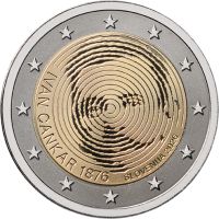 2 euro Slovenija Ivan Cankar