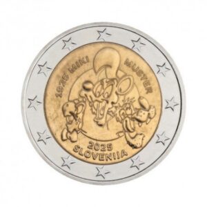 2 euro Slovenia Miki Muster