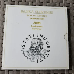Slovenija euro BU set 2008