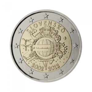 2€ TYE Slovaška 2012